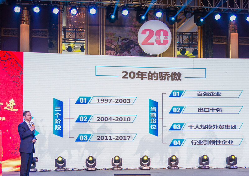 我集团举行年度表彰大会暨创业二十周年庆典