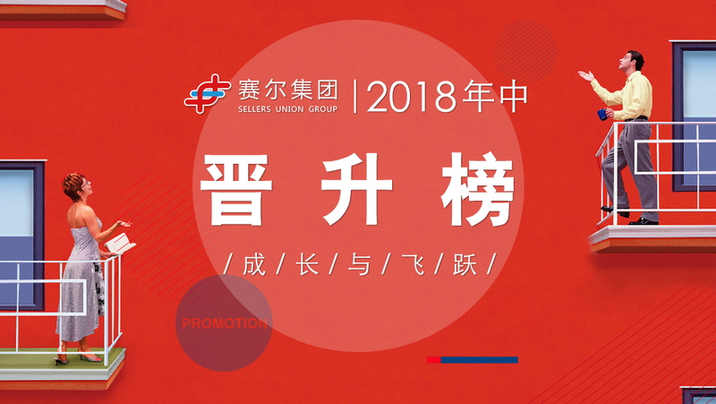 赛尔集团2018年中晋升榜