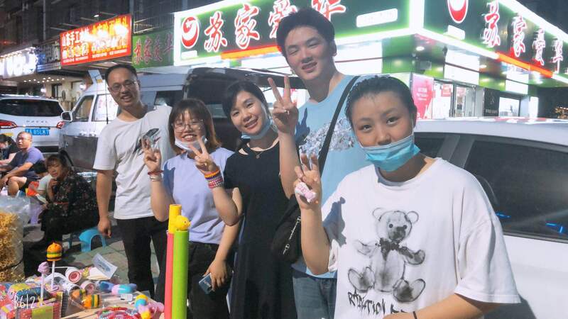 优胜业务二部义乌办的摆摊之行